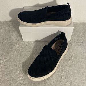 Born Black Knit Slip On Casual Shoes Women’s Size 9.5M